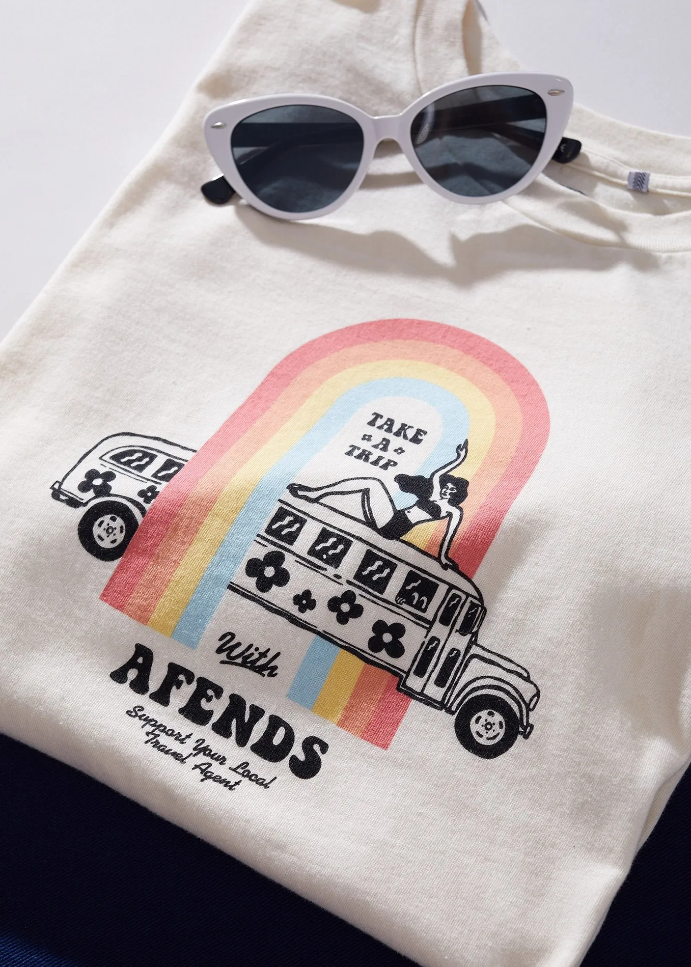 Afends Womens Trippin - Fashion Fit Tee