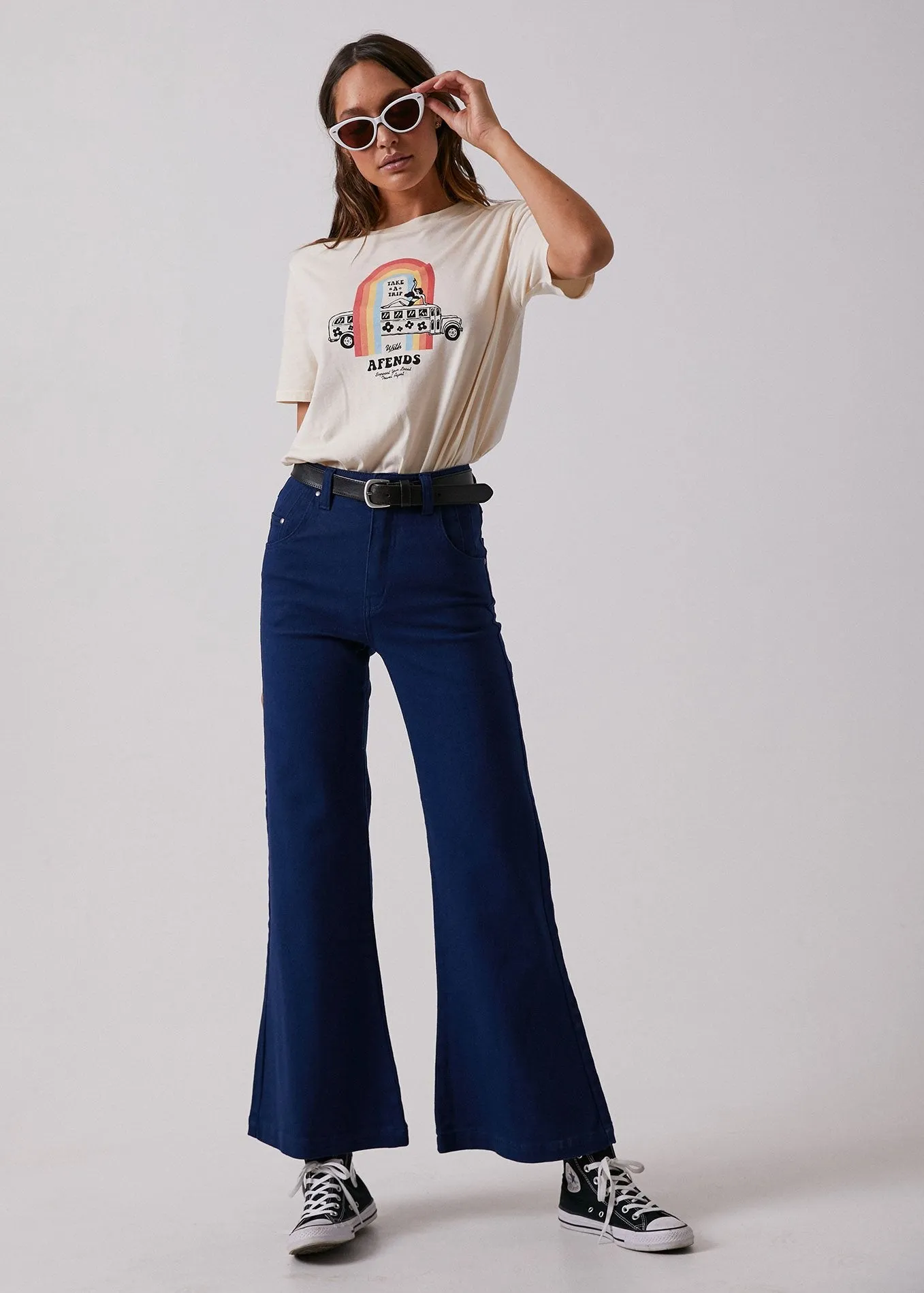 Afends Womens Trippin - Fashion Fit Tee