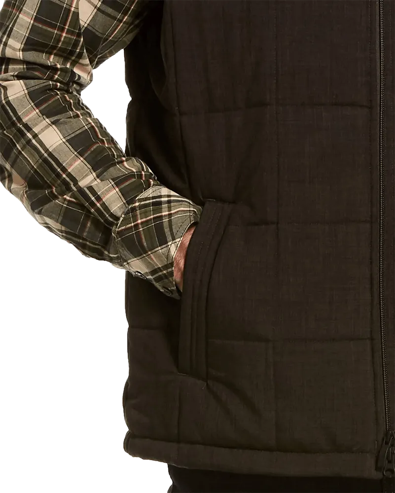 Ariat Men's Crius Espresso Concealed Carry Vest