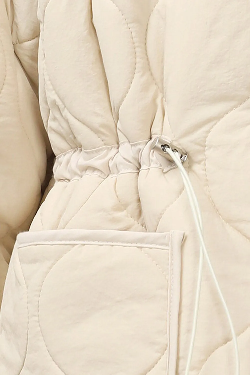 Blair Quilted Borg Coat