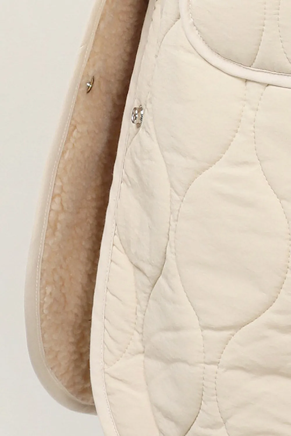 Blair Quilted Borg Coat
