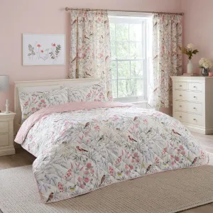 Caraway Bedspread by Dreams & Drapes Design in Pink 200cm X 230cm