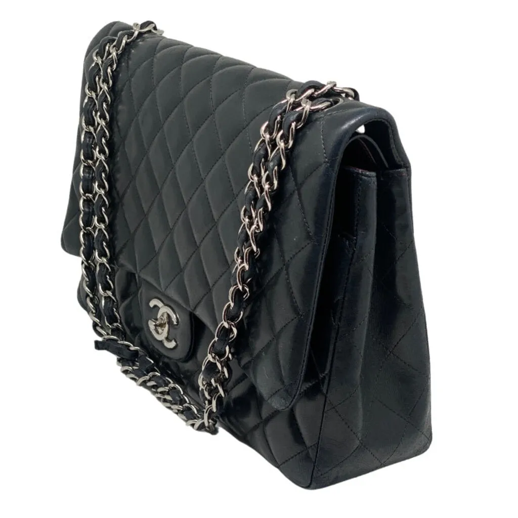 Chanel Lambskin Quilted Maxi Flap Bag