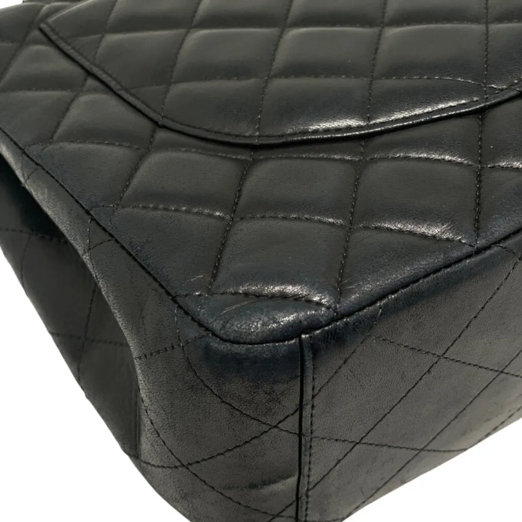 Chanel Lambskin Quilted Maxi Flap Bag