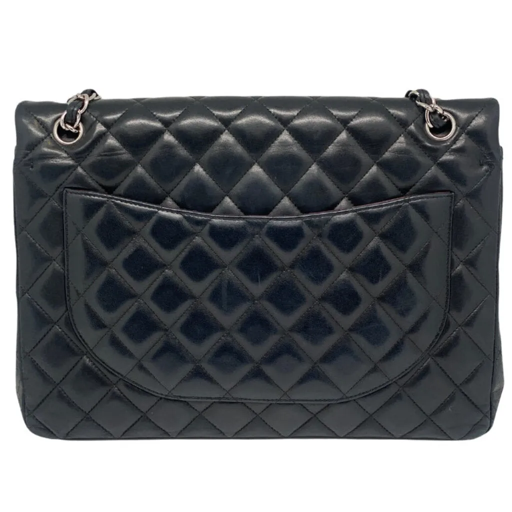 Chanel Lambskin Quilted Maxi Flap Bag