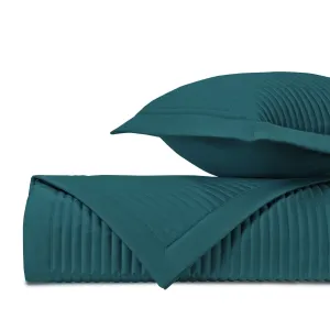 Channel Quilted Teal by Home Treasures