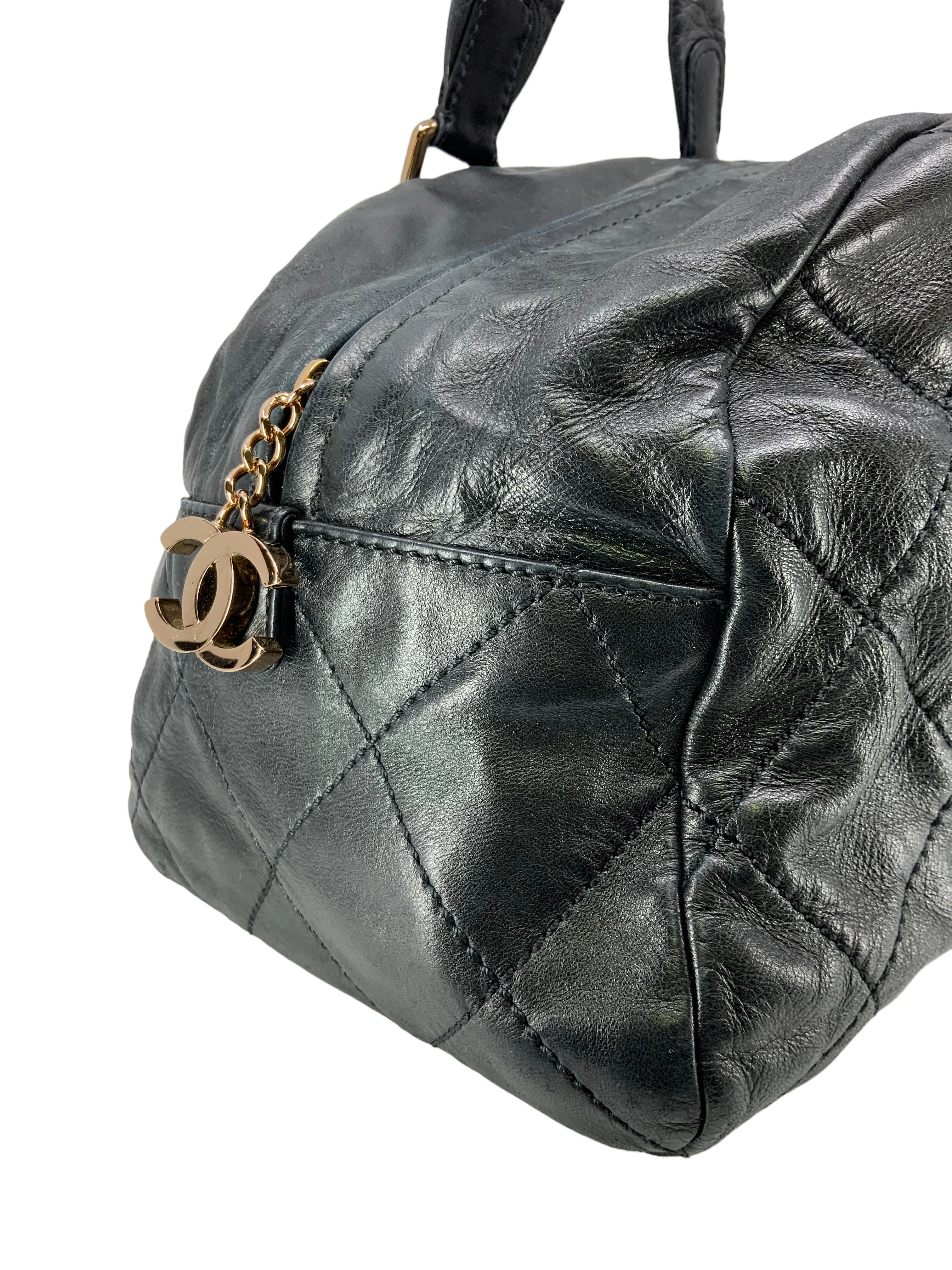 CL Quilted Lambskin Cloudy Bundle Bowler Bag