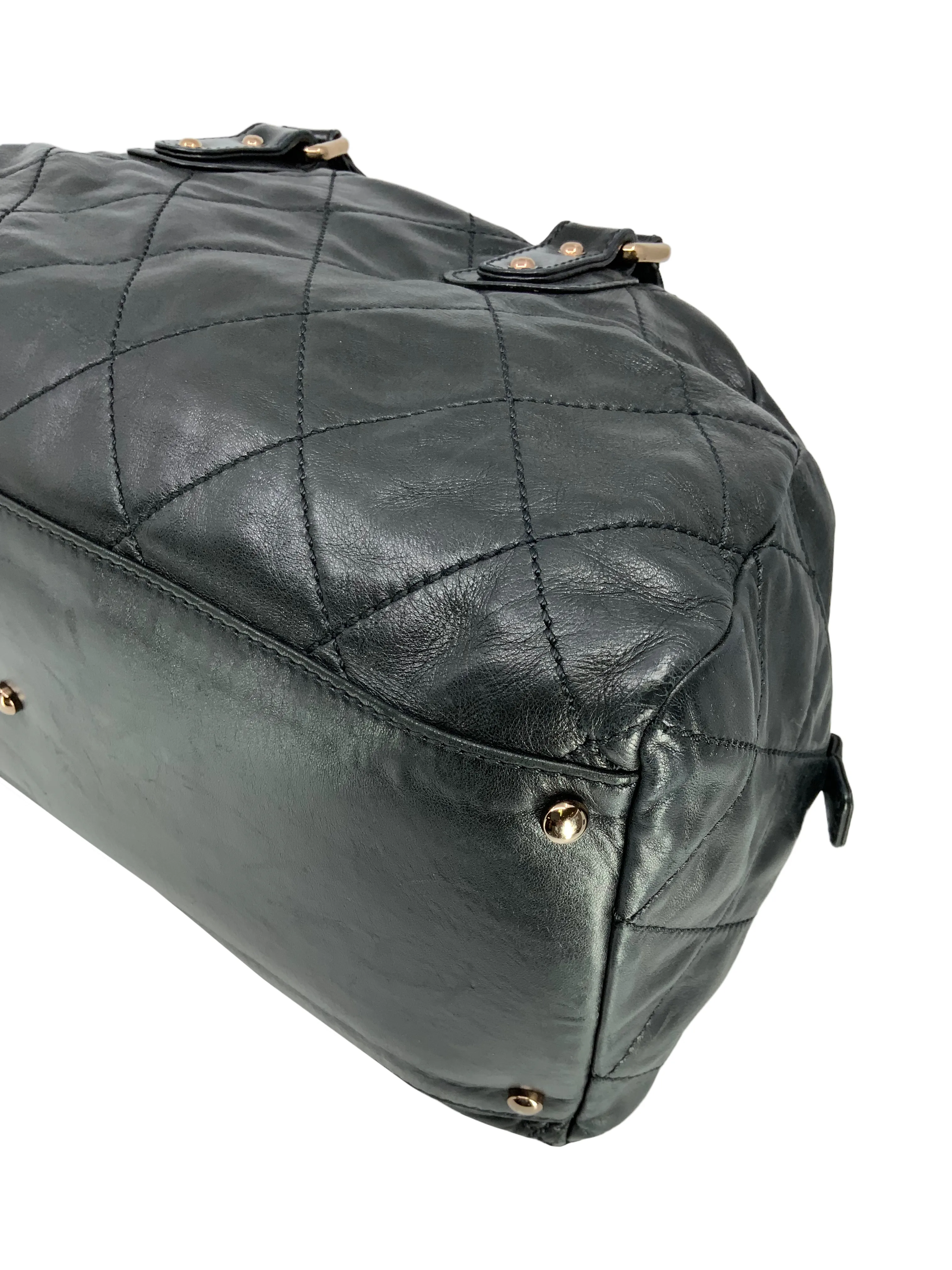 CL Quilted Lambskin Cloudy Bundle Bowler Bag