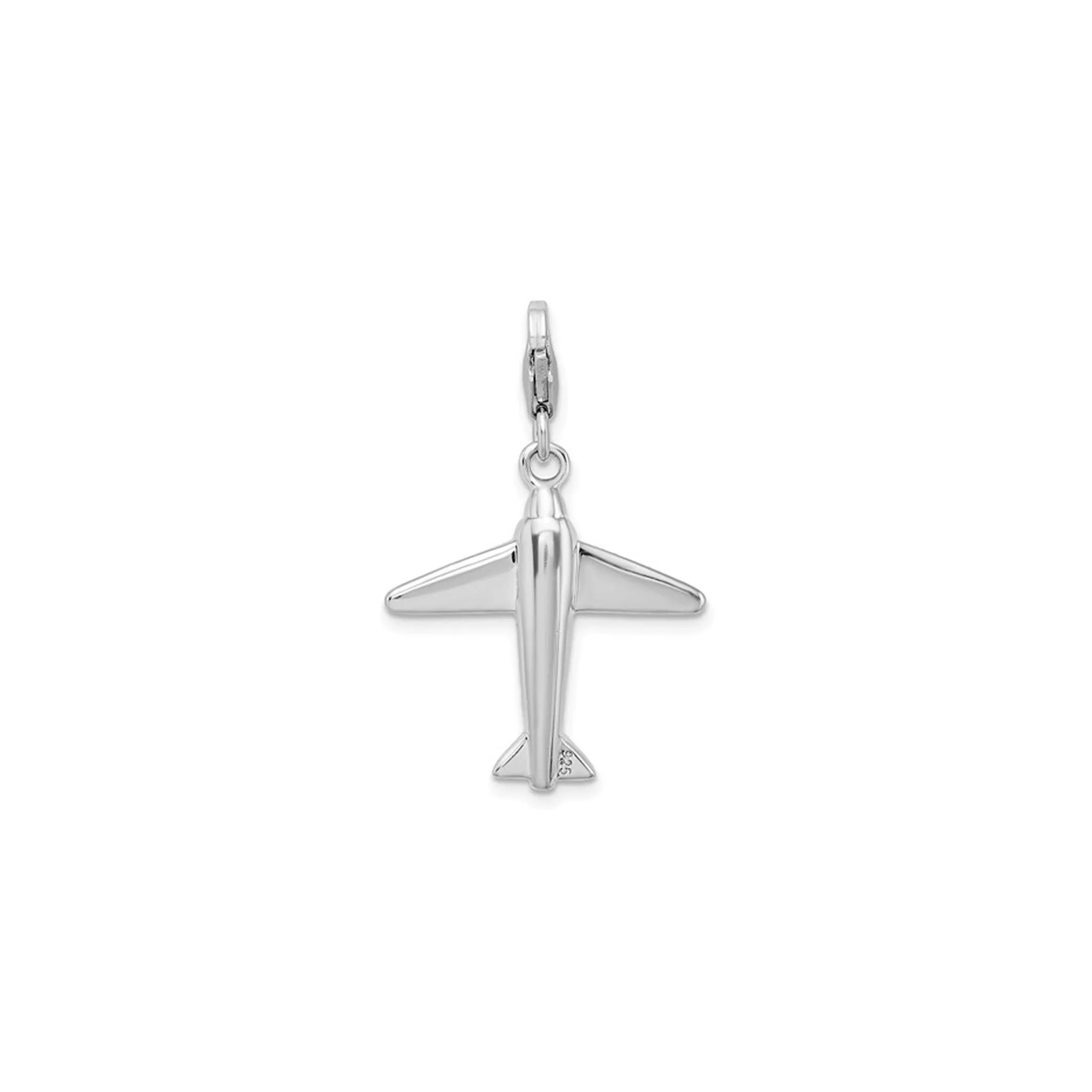 Classic Airplane Charm (Silver)