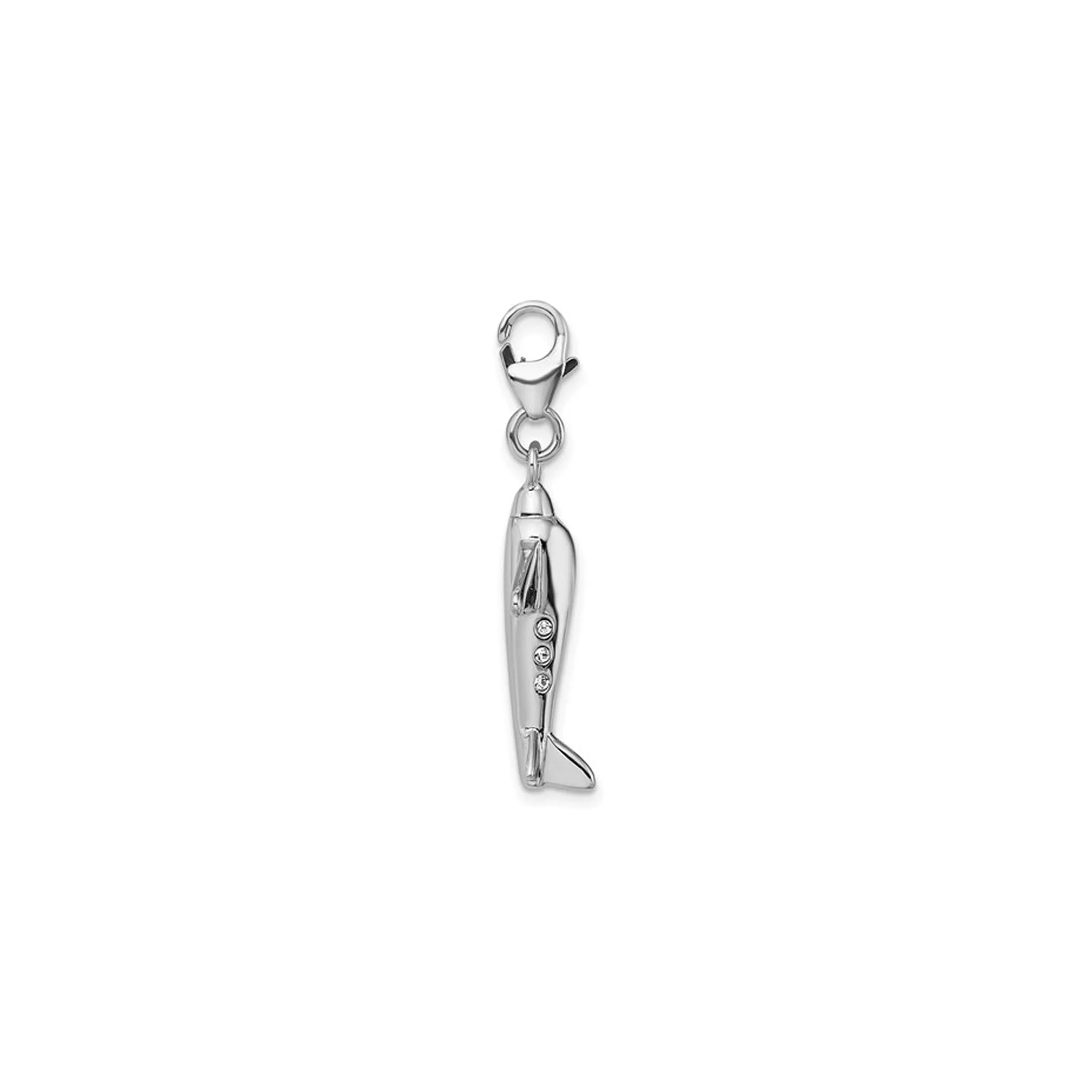 Classic Airplane Charm (Silver)