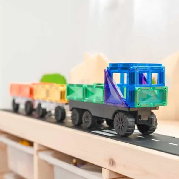 Connetix Tiles Rainbow Transport Pack | 50 pieces