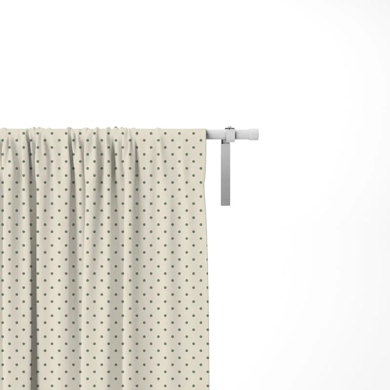 Draco Translucent Curtain (White) - Set Of Two