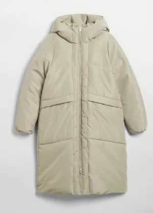 ELSIE HEAVY WINTER JACKET | SAND GREY