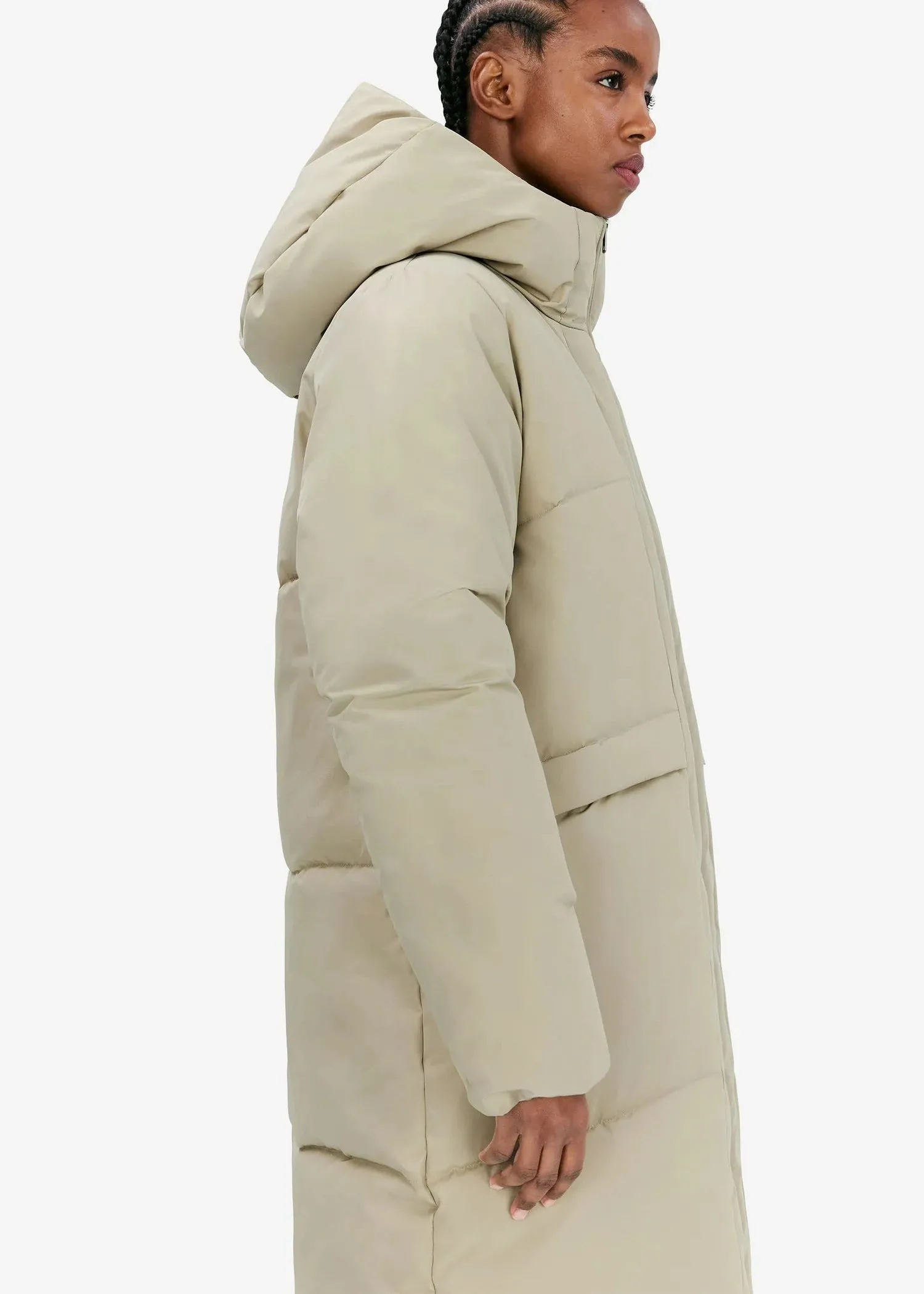 ELSIE HEAVY WINTER JACKET | SAND GREY