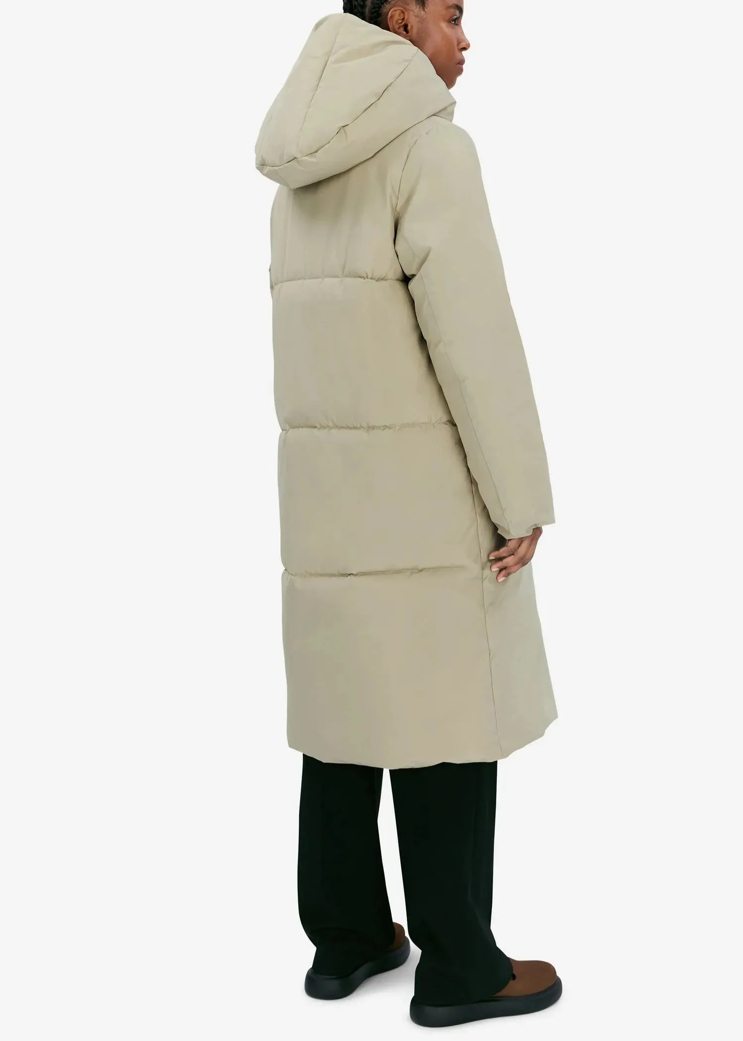 ELSIE HEAVY WINTER JACKET | SAND GREY