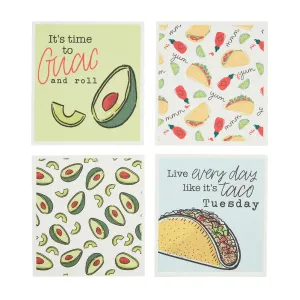 Fiesta Dishcloths - 4 Styles  BY MUD PIE