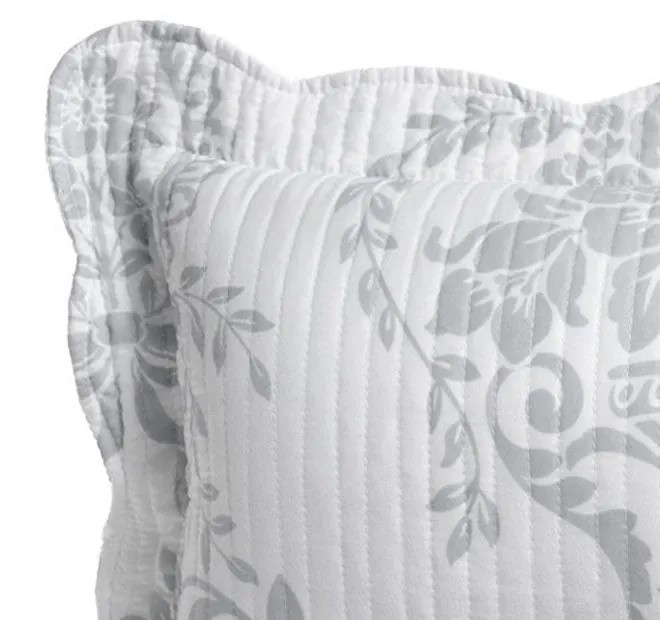 Florence 30x60cm Filled Cushion Grey