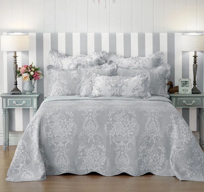 Florence 43x43cm Filled Cushion Grey