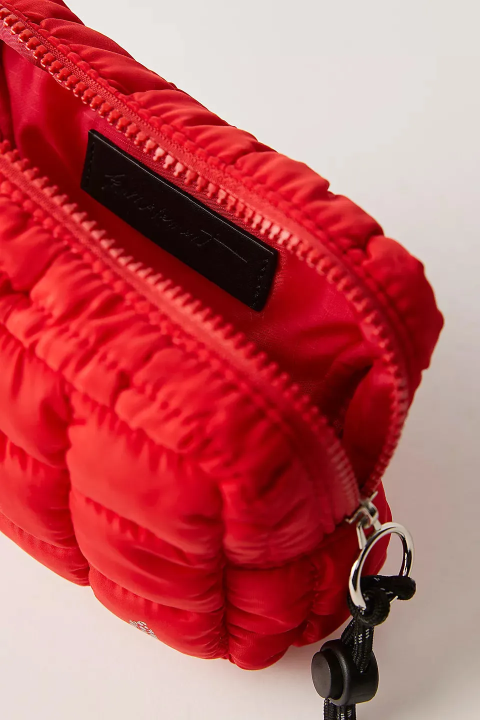 Free People Quilted Mini Case- Winterberry