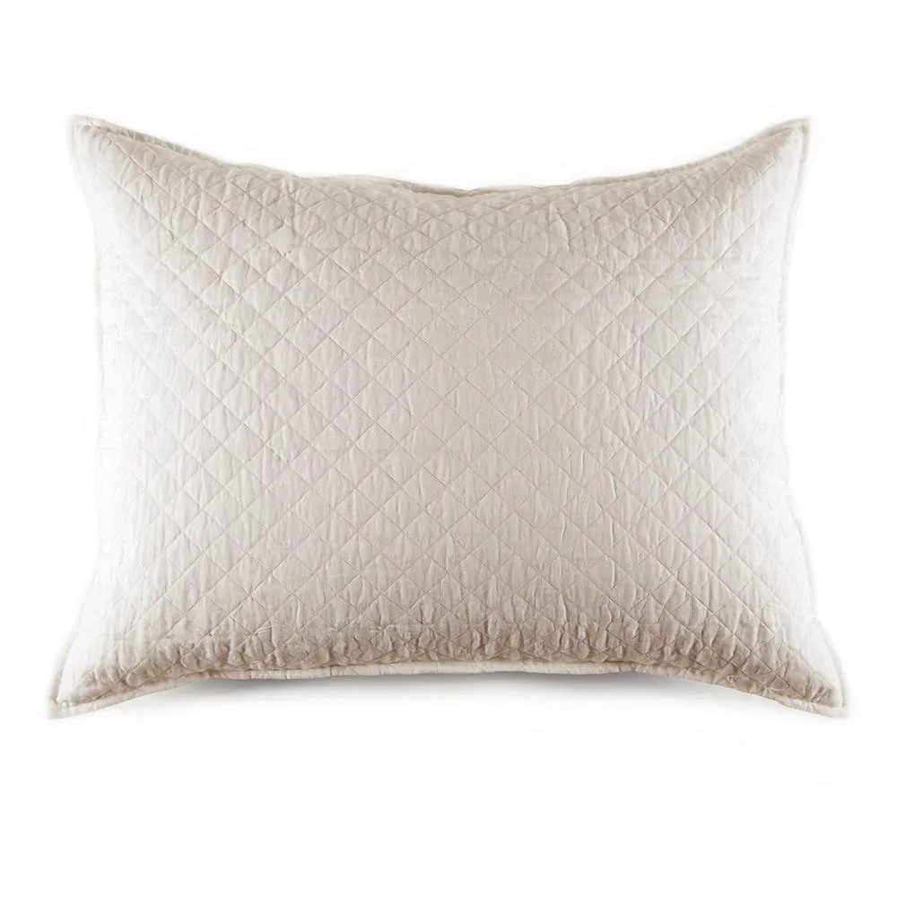 Hampton Cream Coverlets by Pom Pom at Home
