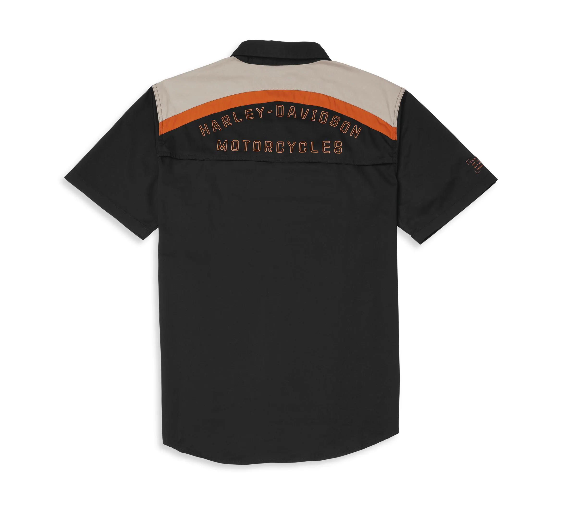 Harley-Daivdson® Men's Performance Vented Back Colorblock Shirt - 96042-22VM