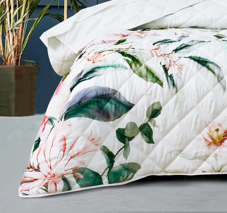 Indi Coverlet Set Range White