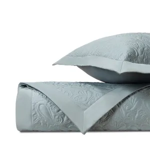 Kashmir Quilted Sion Blue by Home Treasures