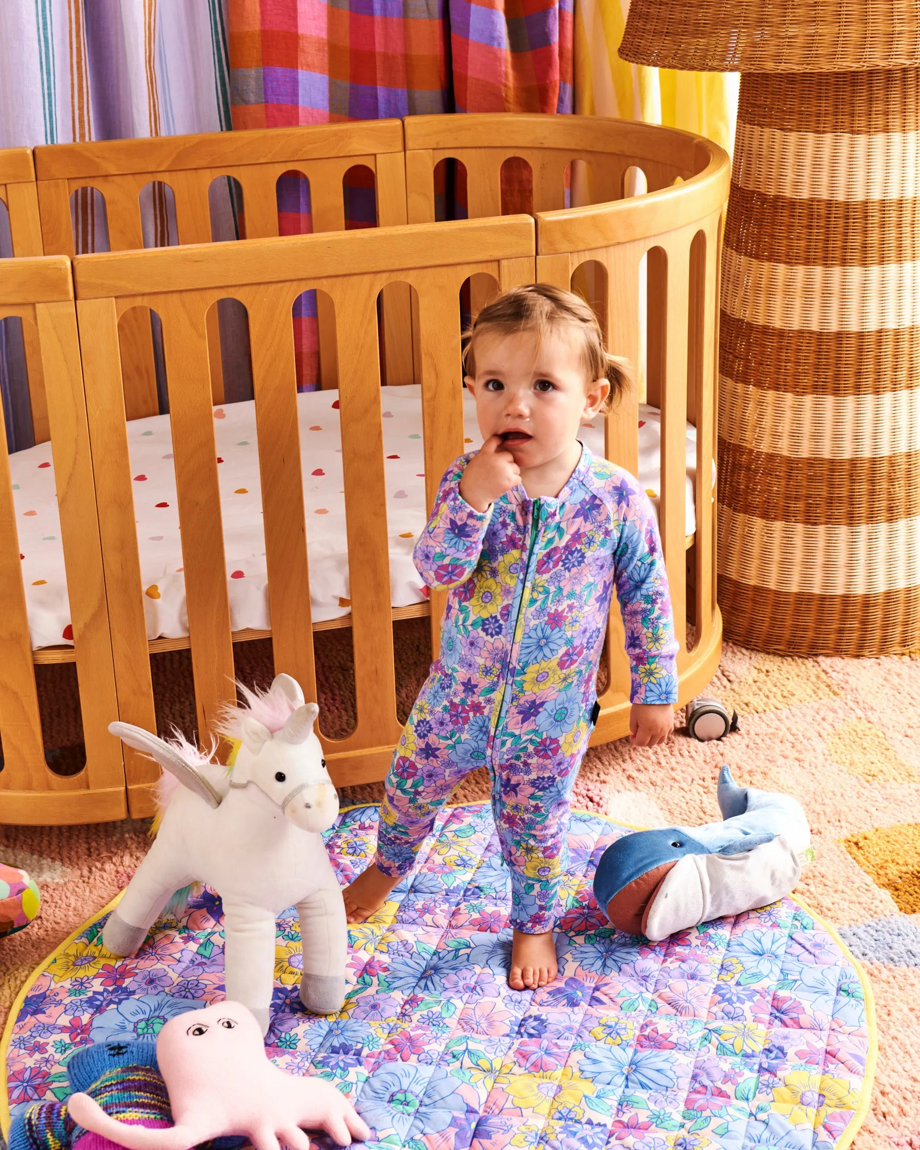 Kip & Co Bunch Of Fun Quilted Baby Play Mat