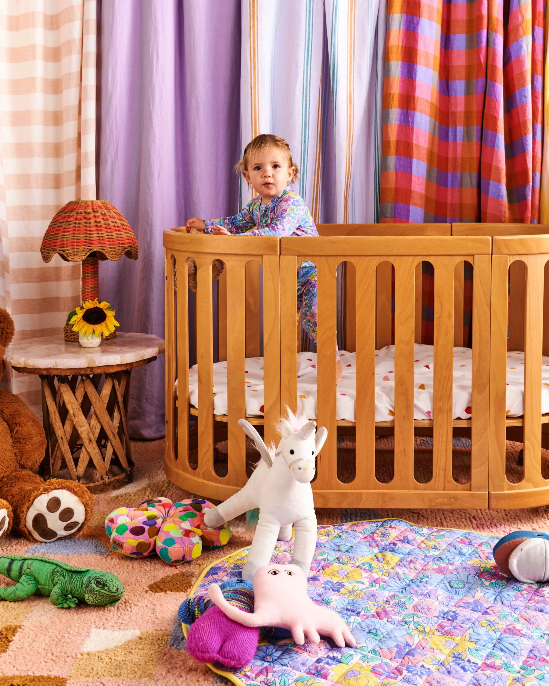 Kip & Co Bunch Of Fun Quilted Baby Play Mat