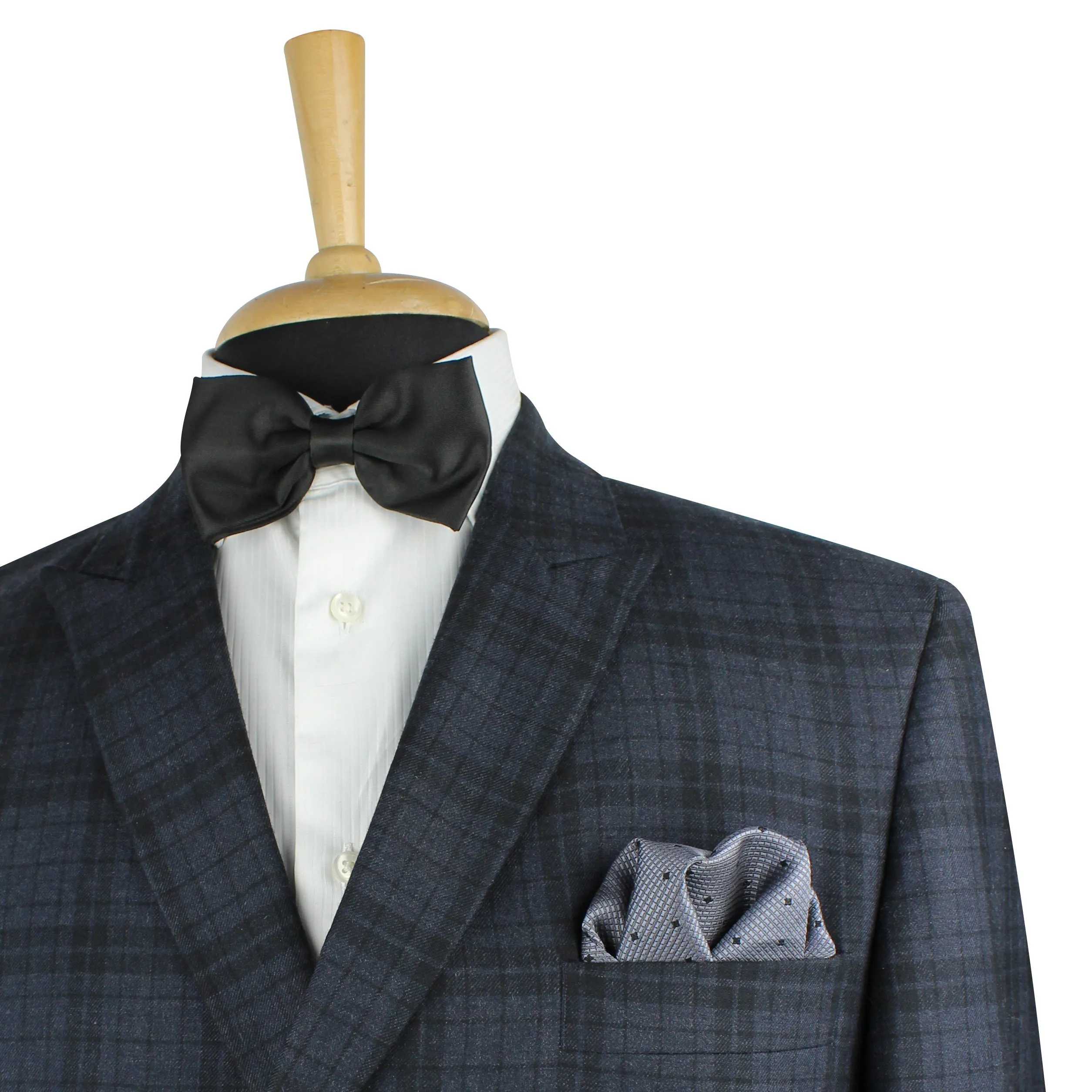 Kovove The Radiance Square Grey Necktie and Pocket Square Gift Box
