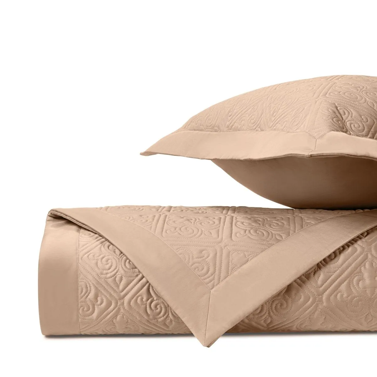 Laurel Quilted Blush by Home Treasures