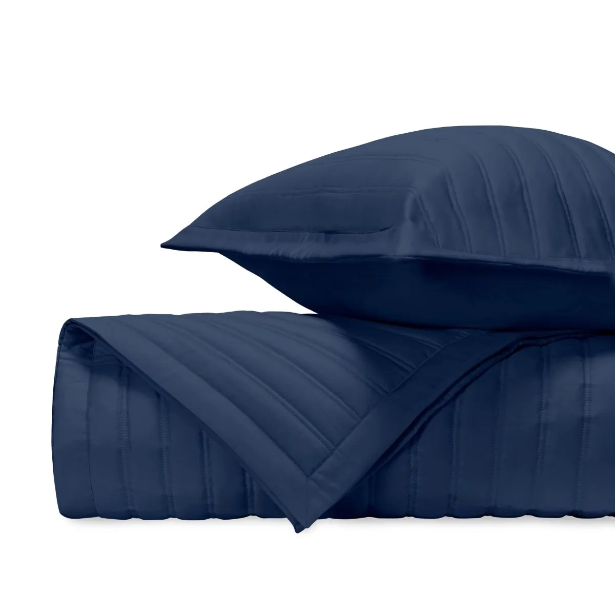 L'Avenue Quilted Navy Blue by Home Treasures