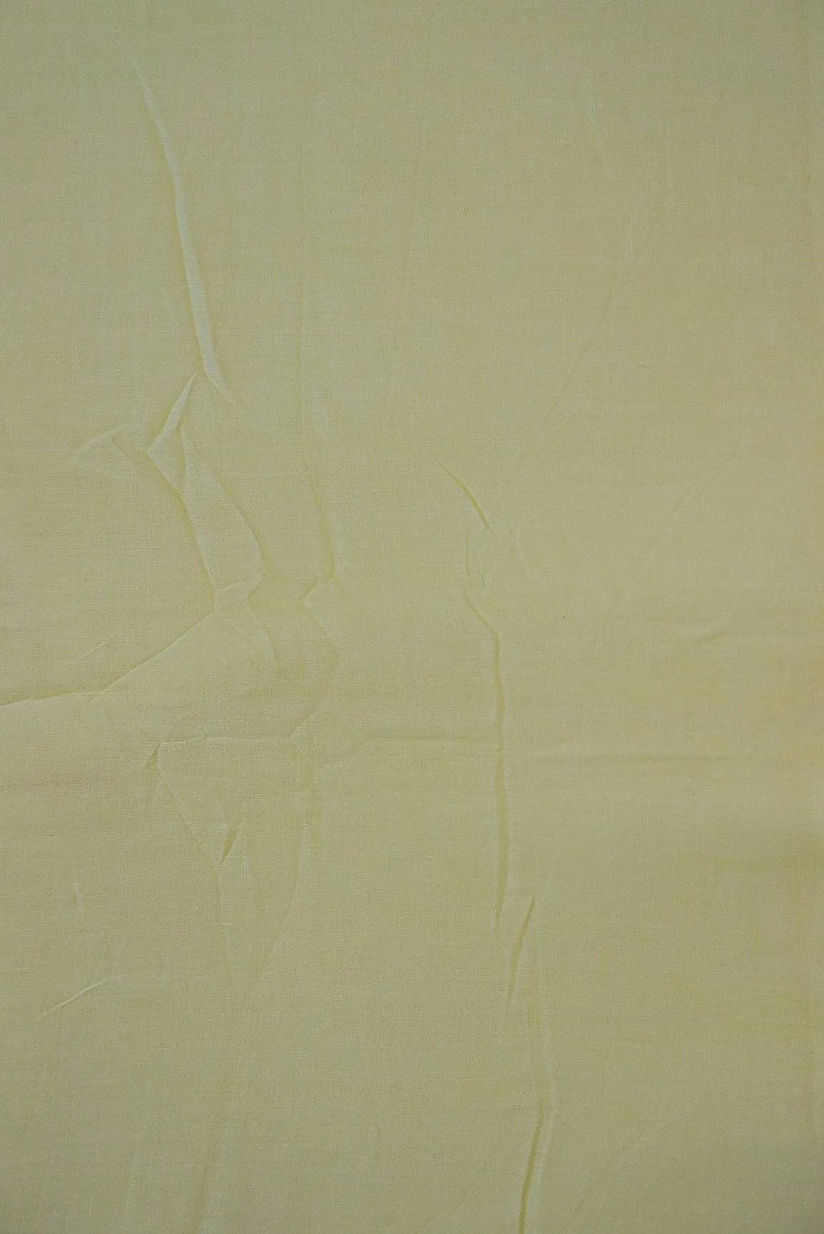 Light Lemon Lawn Cotton Fabric