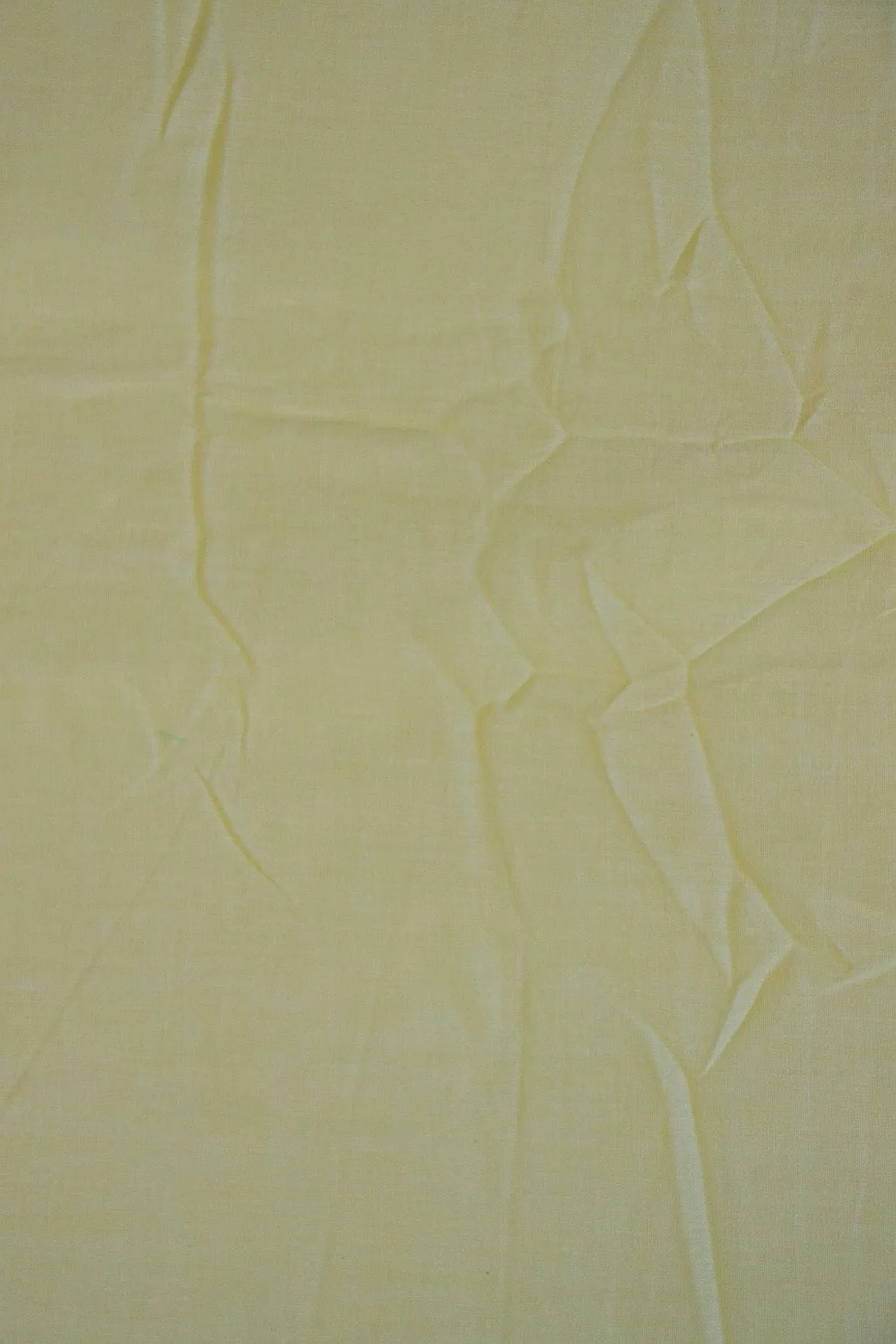 Light Lemon Lawn Cotton Fabric