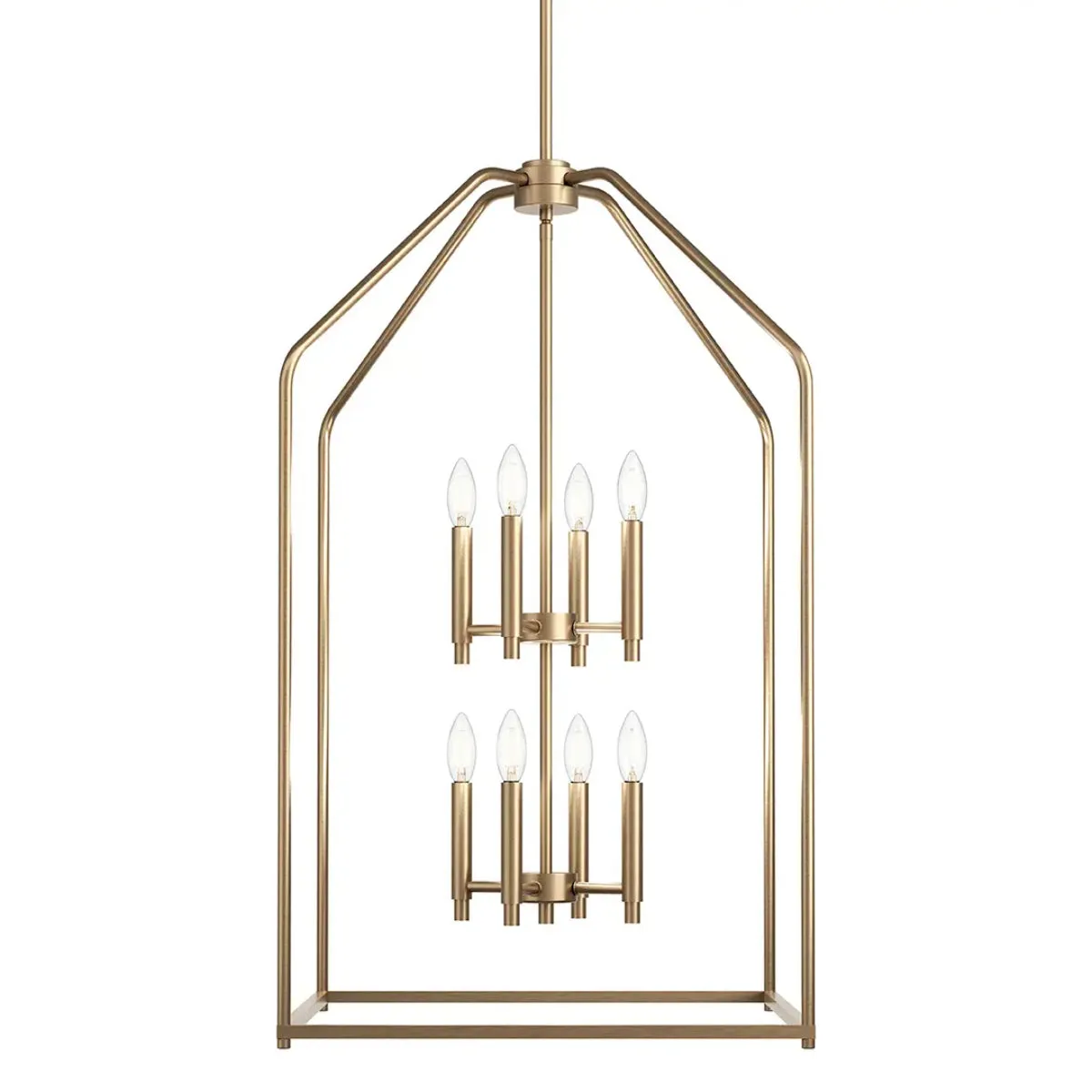 Madden 20" 8-Light Pendant Light, Champagne Bronze Finish