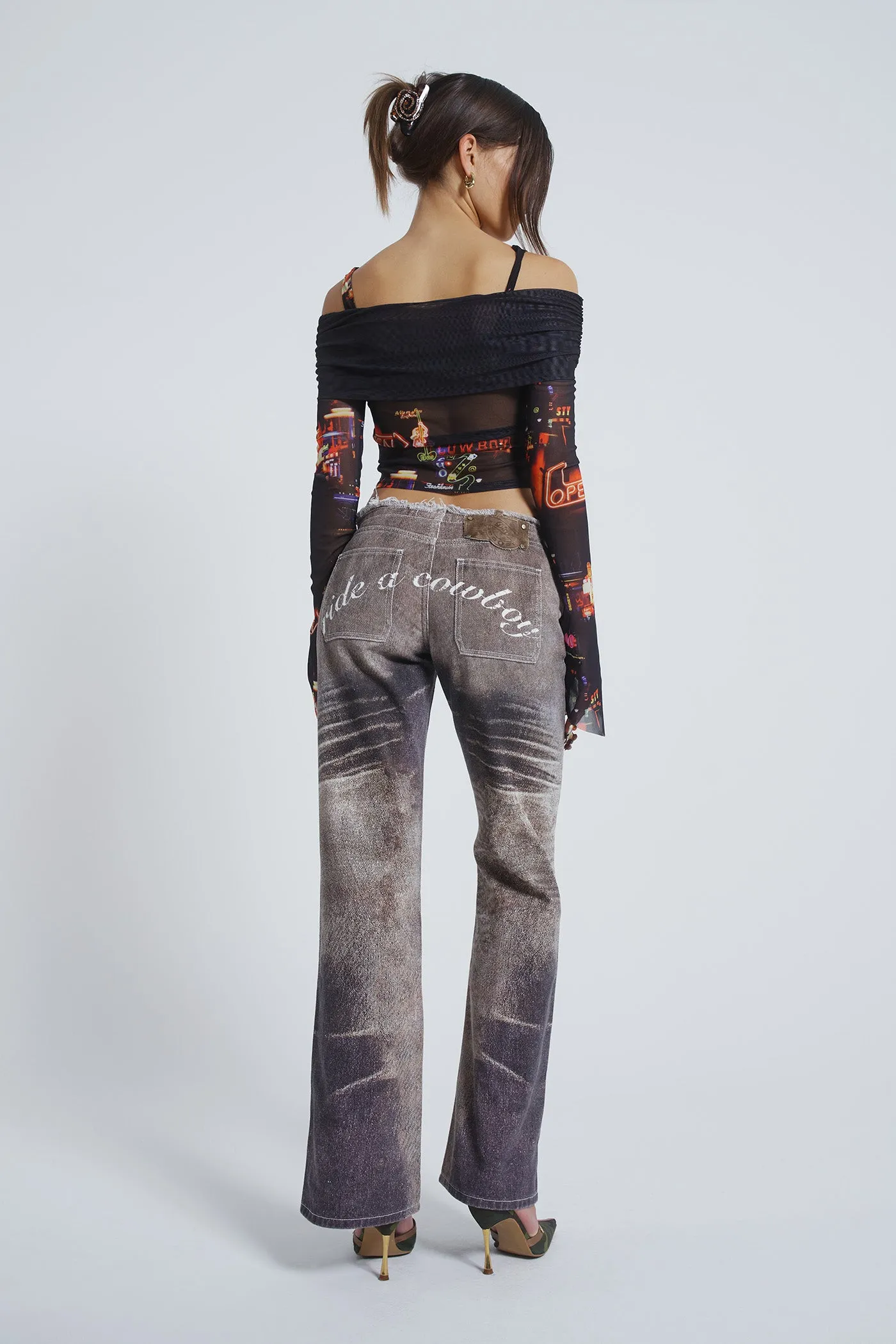Meet At The Motel Mesh Detachable Top