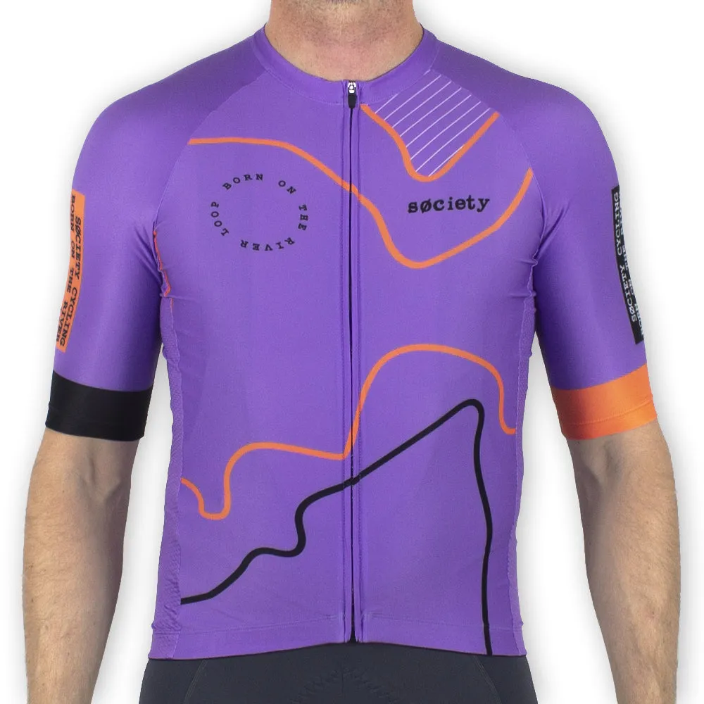 Mens Established Jersey (Purple)