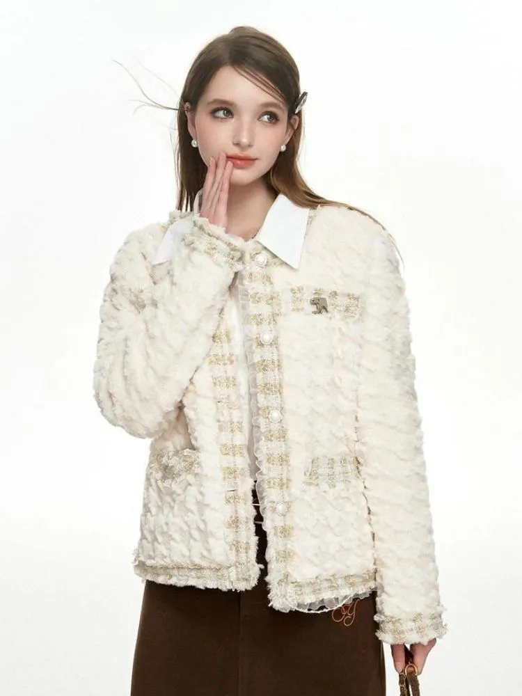 Off-white quilted jacket【s0000004045】
