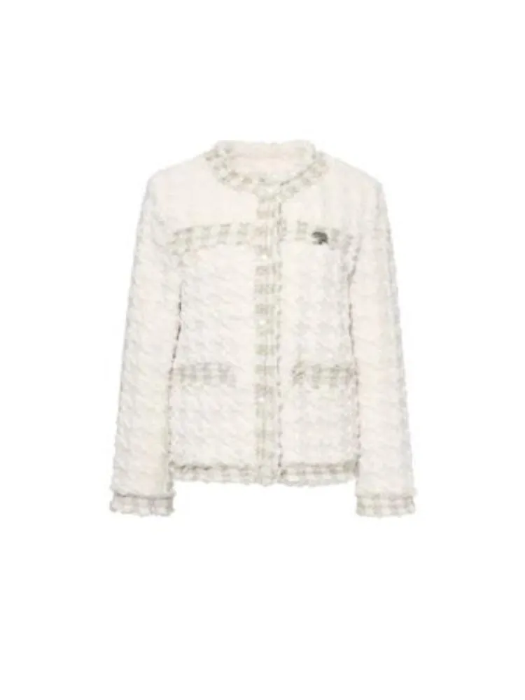 Off-white quilted jacket【s0000004045】