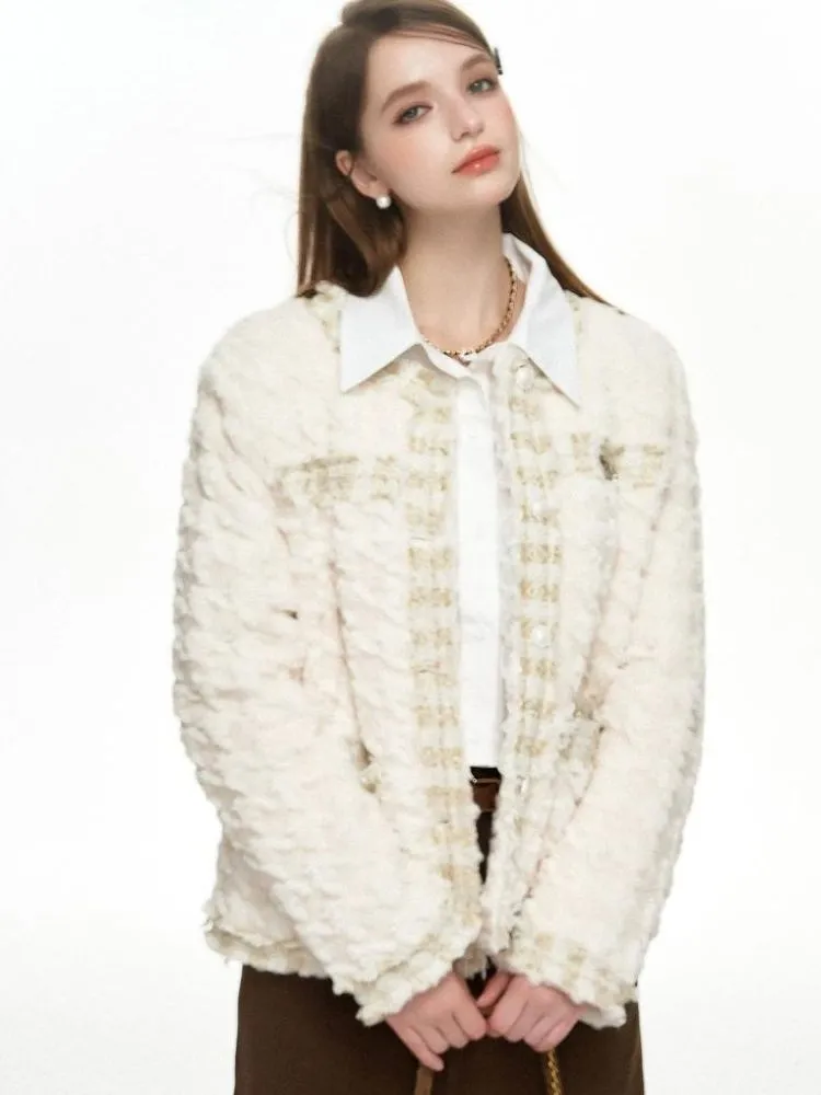 Off-white quilted jacket【s0000004045】