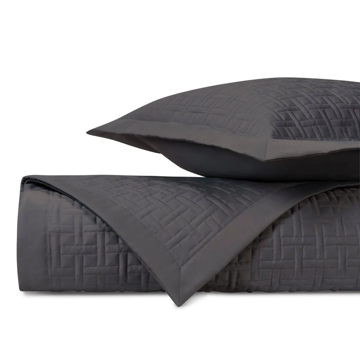 Parquet Quilted Grisaglia Gray by Home Treasures