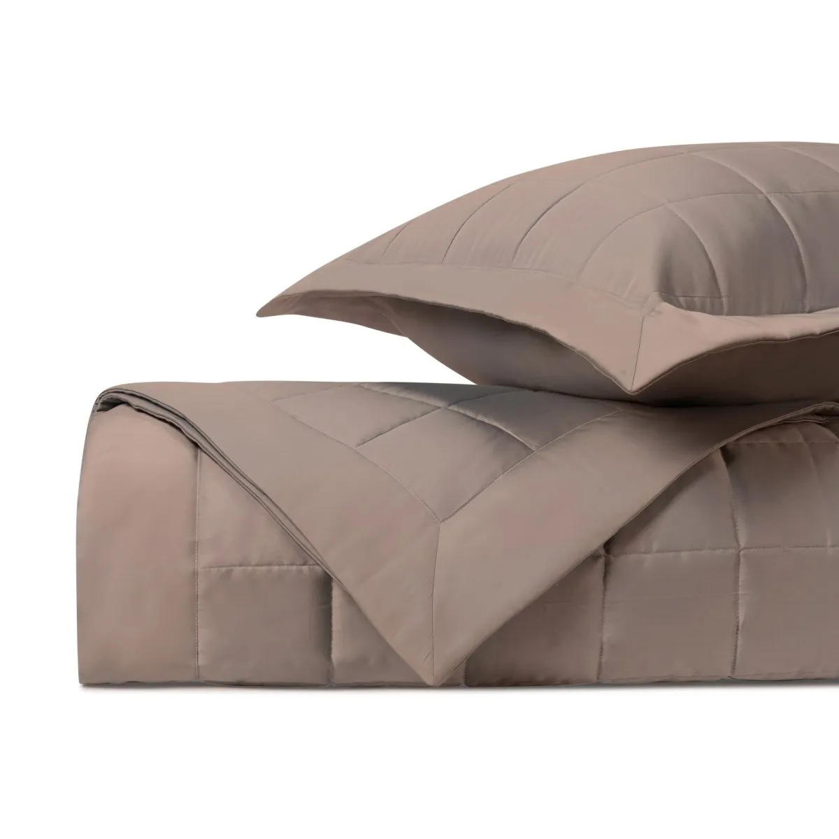 Plateau Quilted Mist Gray by Home Treasures
