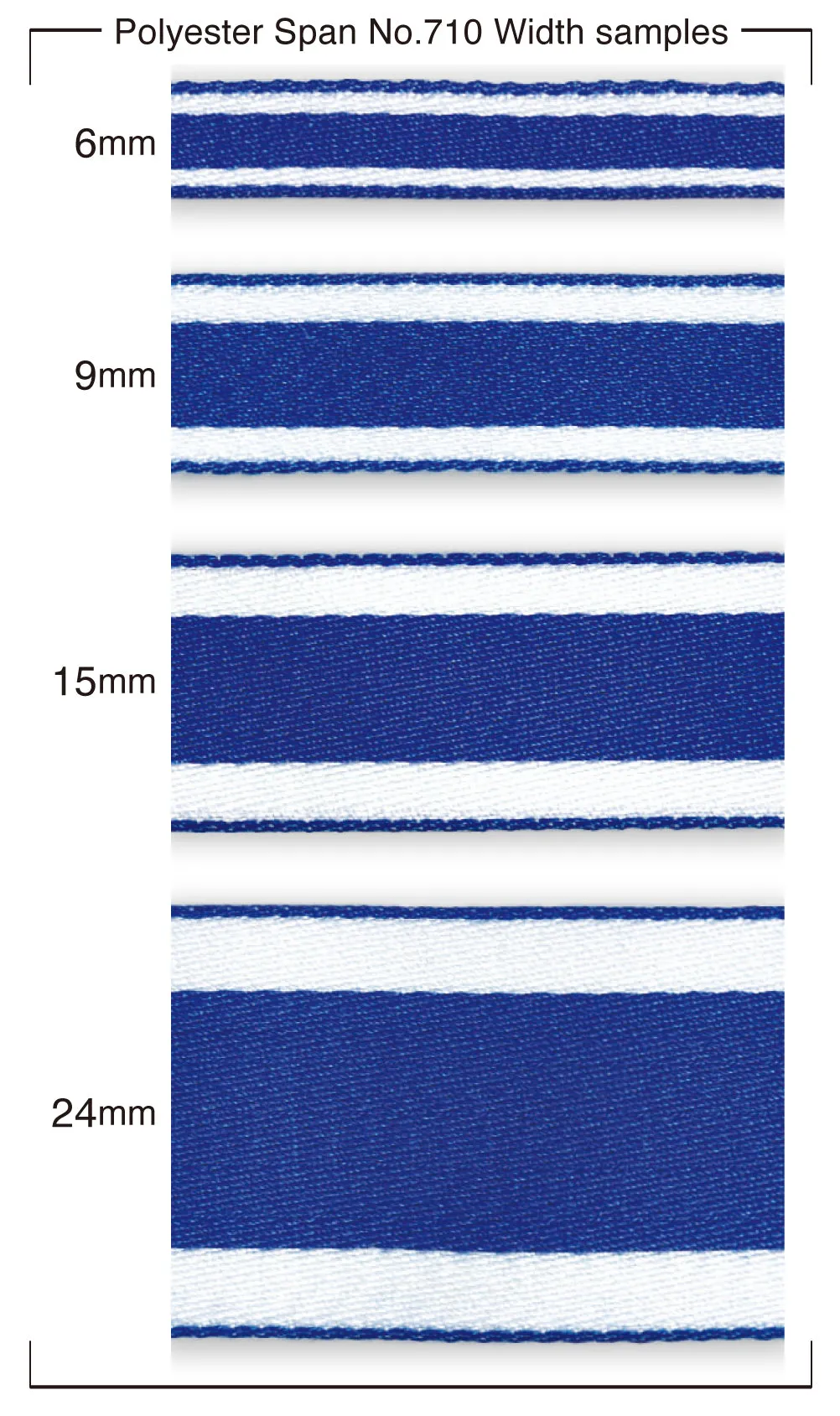 Polyester Span No.710 9mm