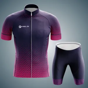 Purple Dot Ride | Men's Short Sleeve Cycling Set