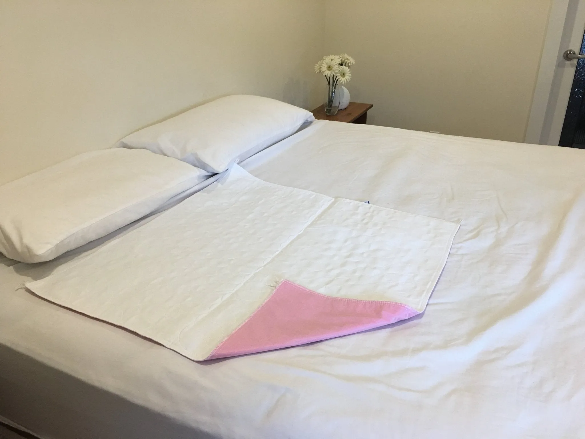Quilted Reusable Underpads | Pink