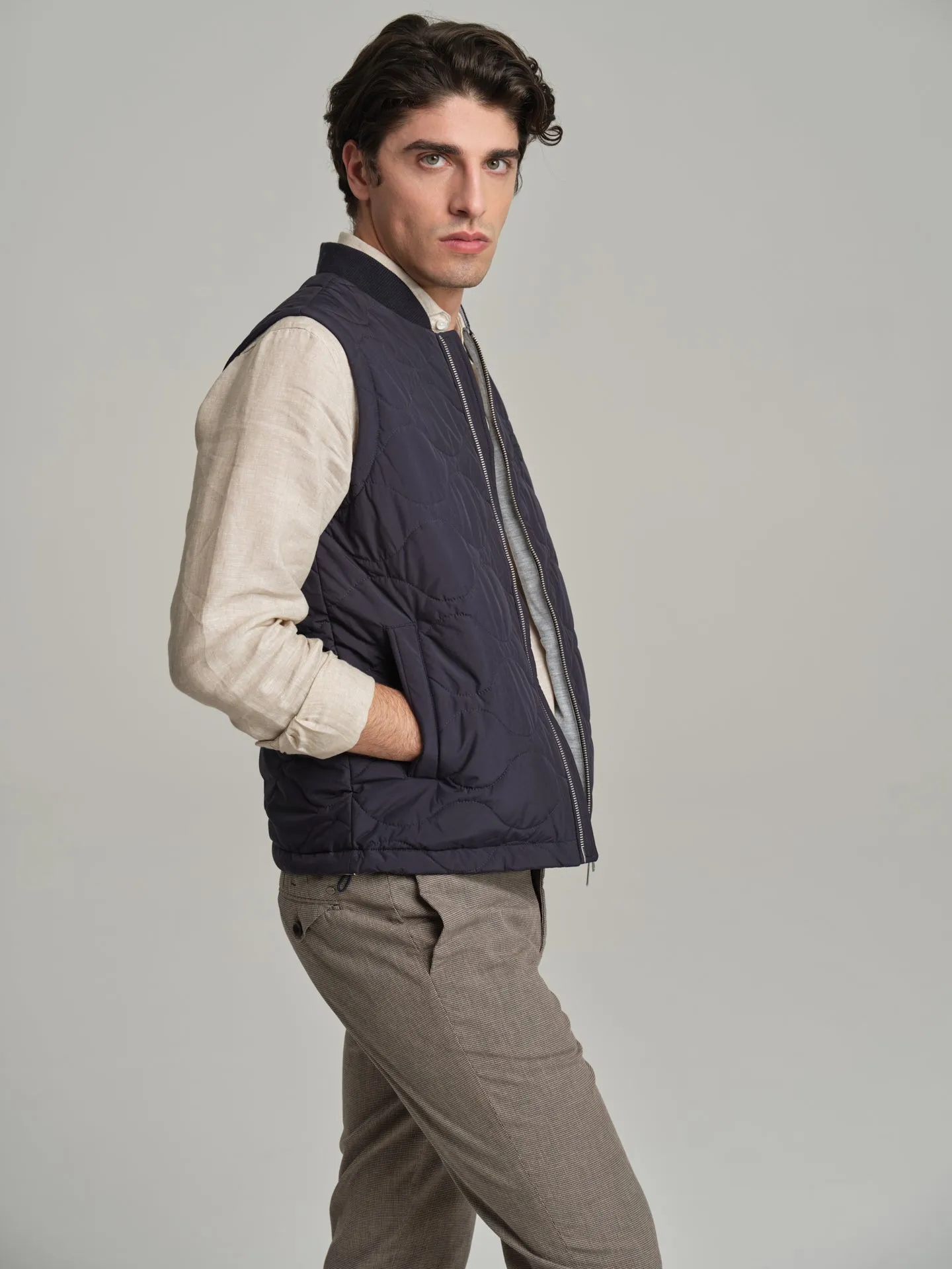 Quilted vest