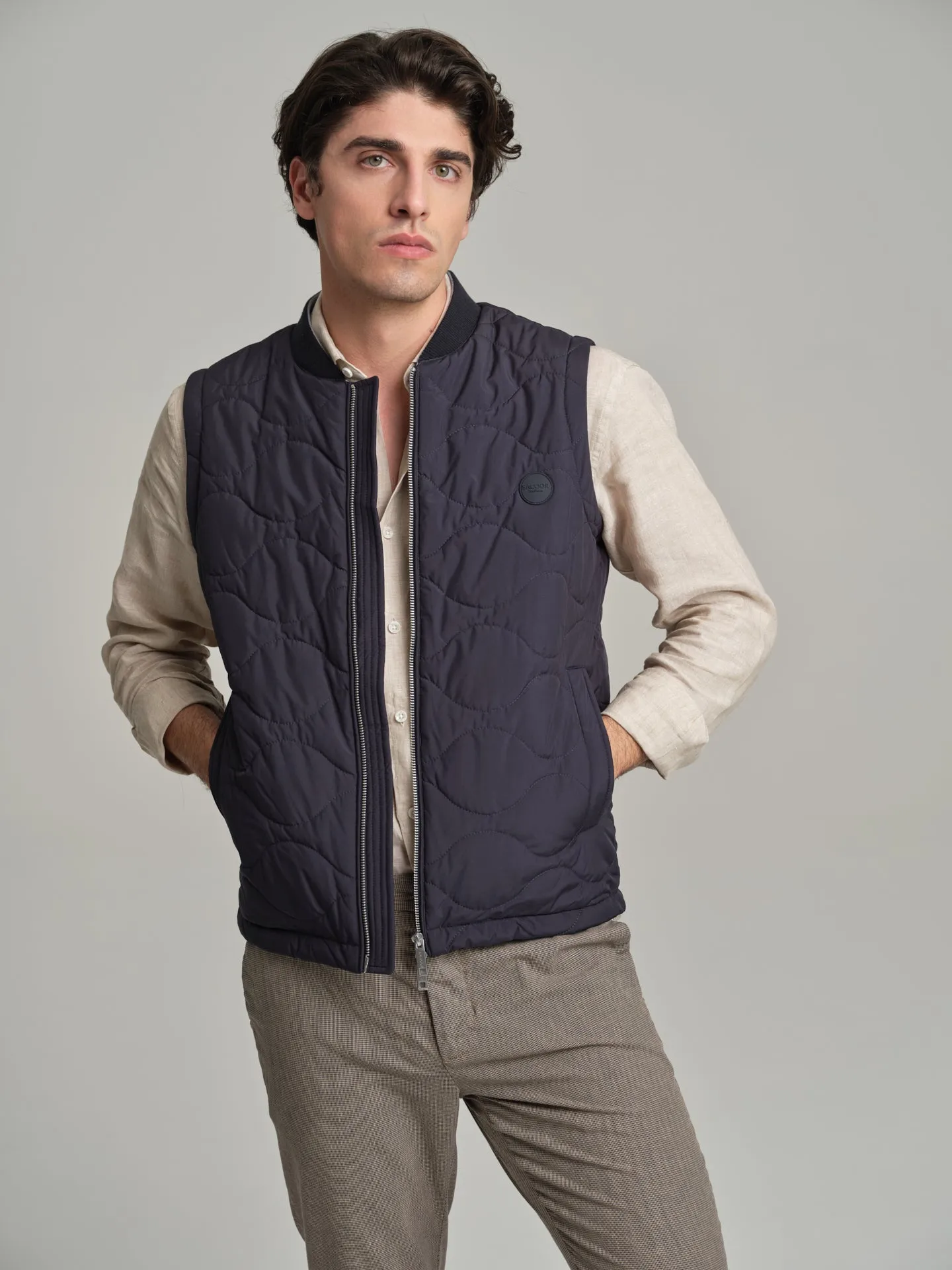 Quilted vest