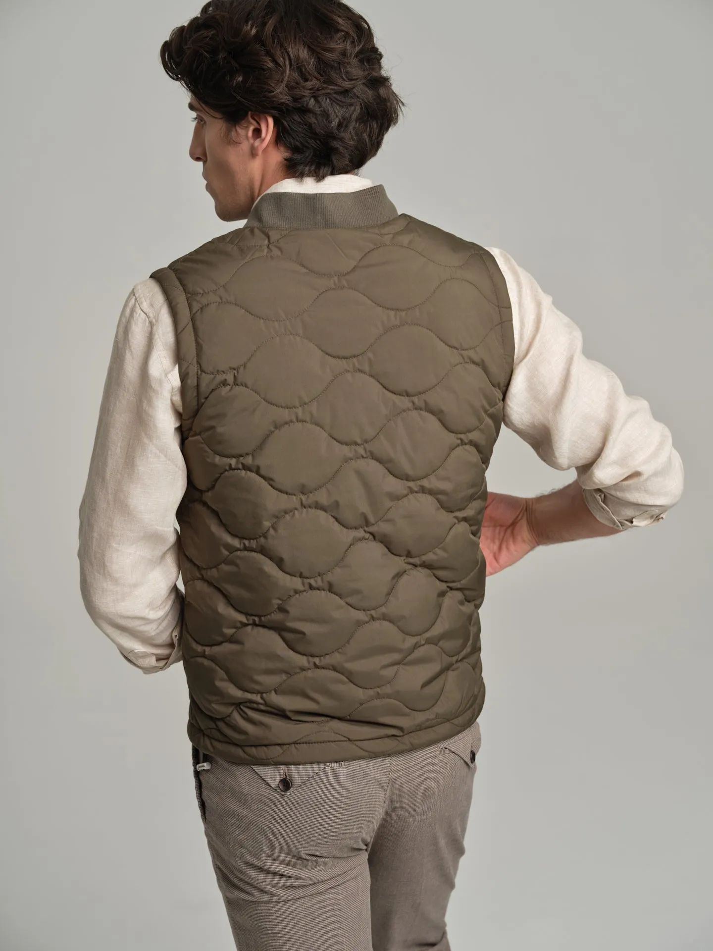 Quilted vest