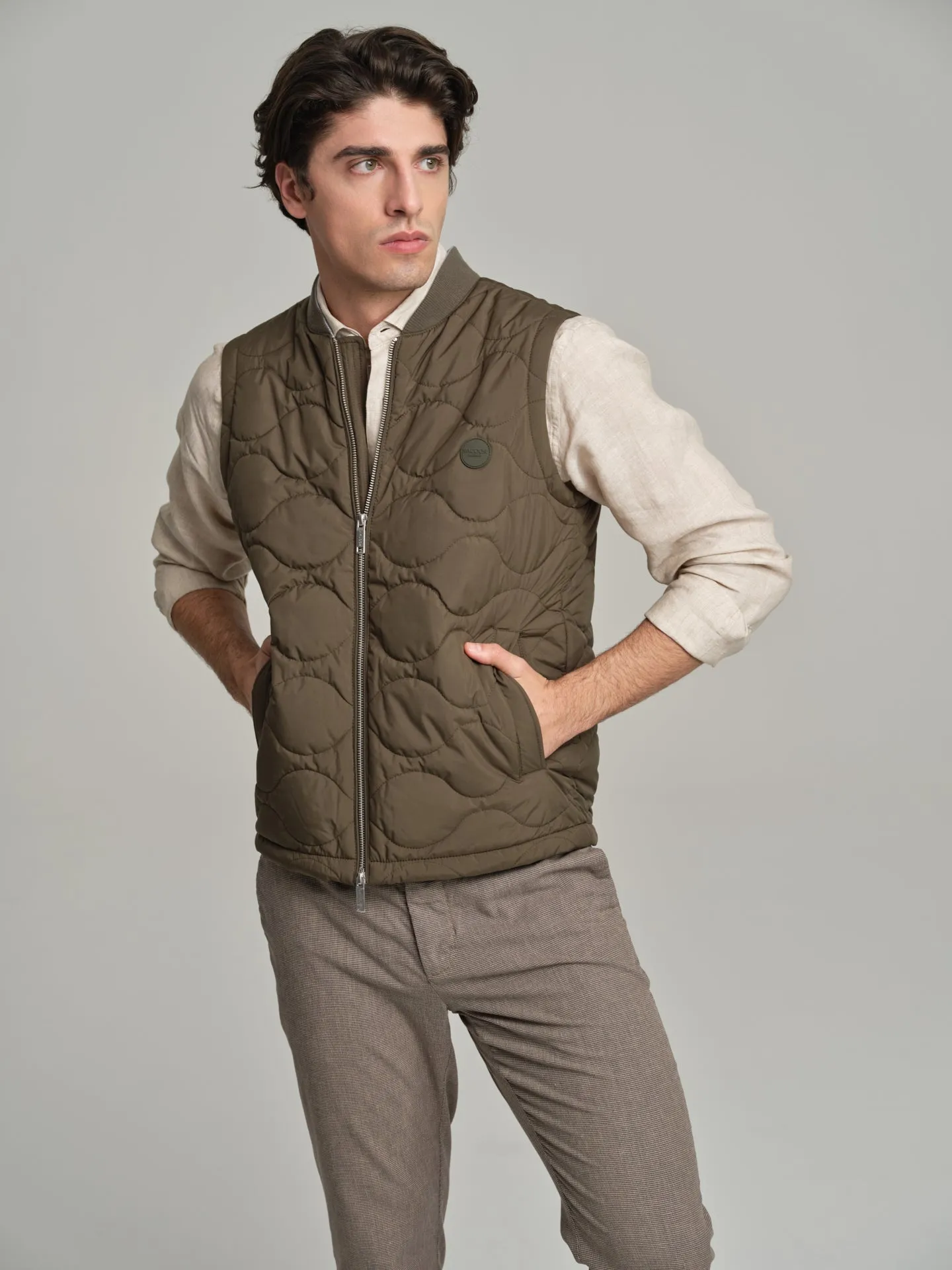 Quilted vest