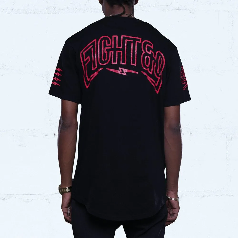 Red Foamposite Shirt Bright Lights